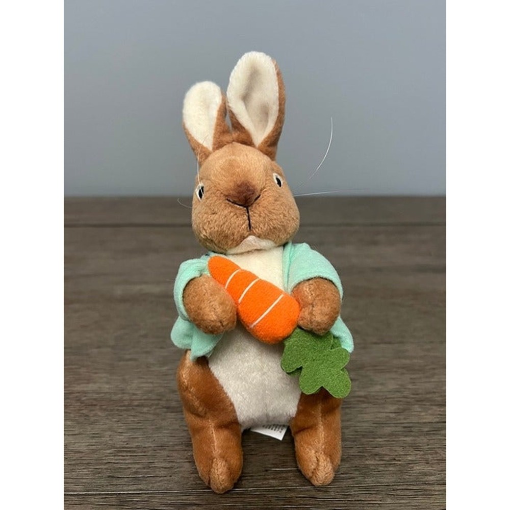 Stuffins Peter Cottontail Easter‎ Bunny Rabbit with Carrot Plush